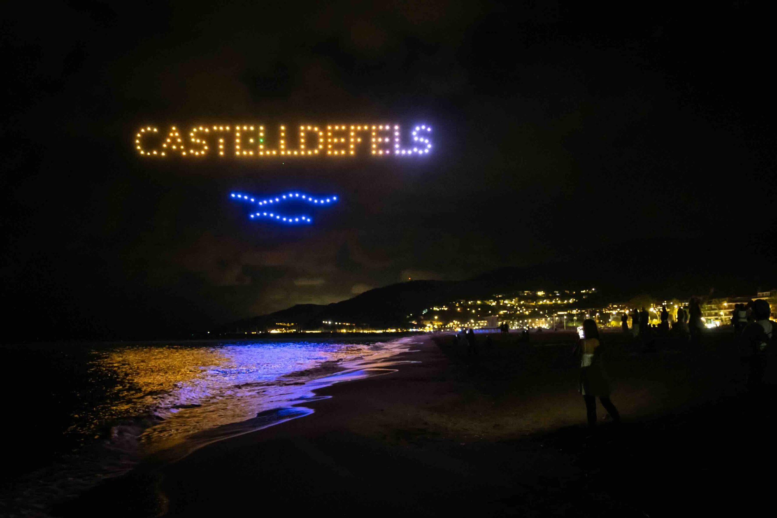 Espectáculo de drones Drones en Salou