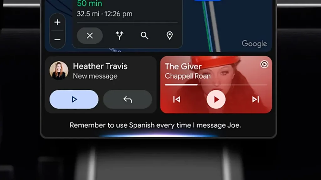 Gemini en Android Auto