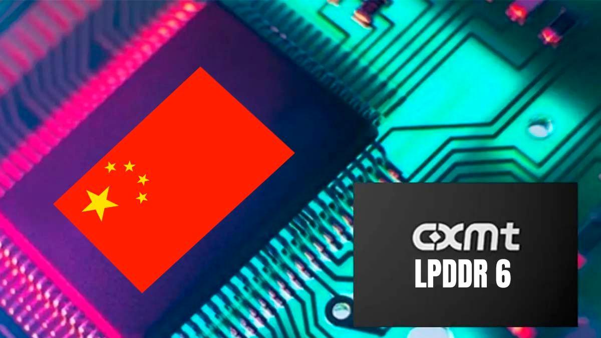Chips de memoria LPDDR6 de CXMT Chips de memoria LPDDR6 de CXMT