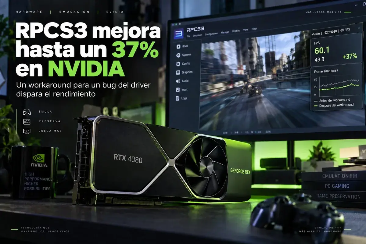 RPCS3 y NVIDIA optimización RPCS3 y NVIDIA optimización