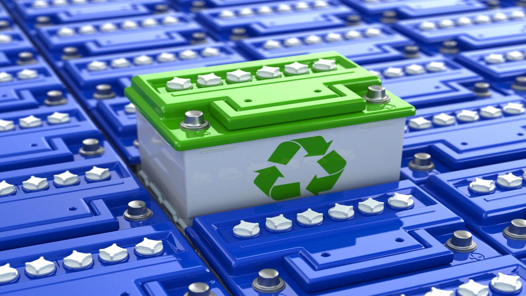 Baterías recicladas en instalaciones europeas Baterías recicladas en instalaciones europeas