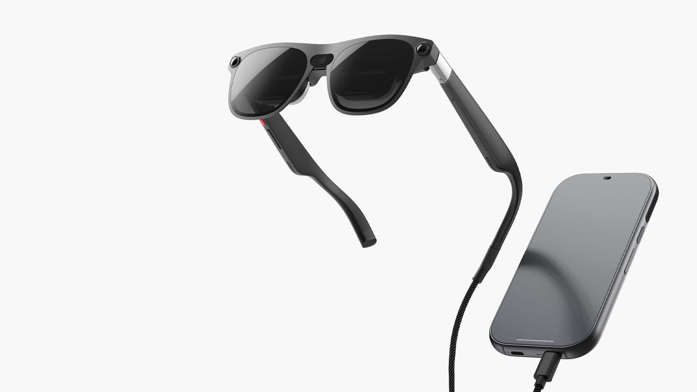 Interfaz Android XR Interfaz de Android XR en gafas inteligentes