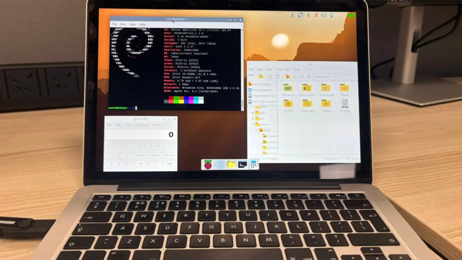 Raspberry Pi Desktop Entorno de escritorio Raspberry Pi Desktop